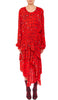 SINEAD DRESS RED