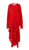 SINEAD DRESS RED