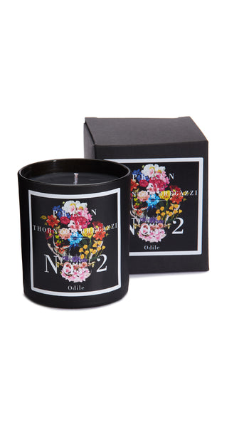 PREEN BY THORNTON BREGAZZI LUXURY DESIGNER HAND POURED ODILE SCENTED CANDLE WITH AROMATIC BASIL, THYME AND TARRAGON