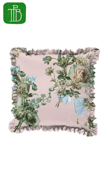 PRE-ORDER ORCHID BLOOM & PASTEL HARLEQUIN CUSHION
